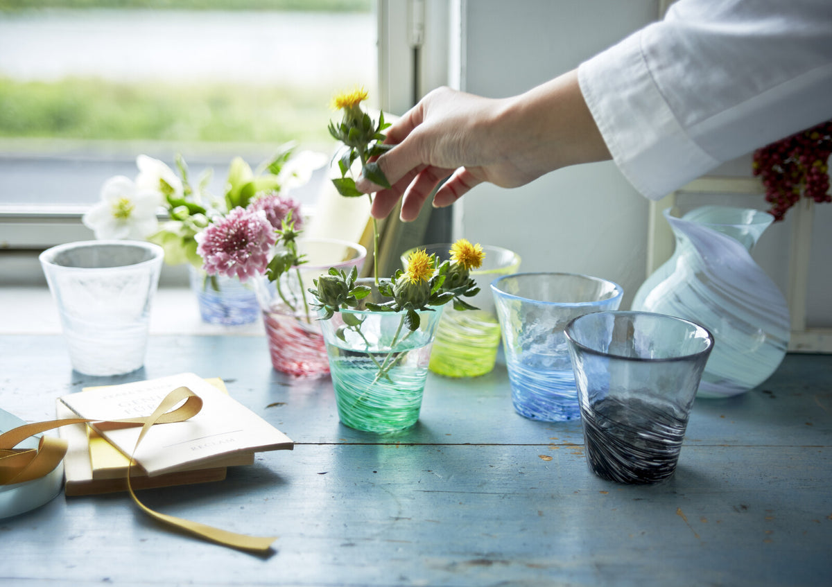 Aderia Tsugaru Vidro Glass Cherry Blossom F-71445