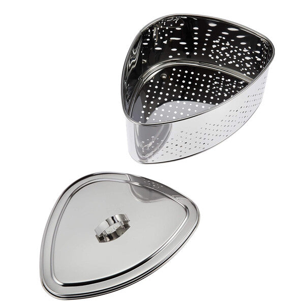Takekoshi Kitchen Station Corner Sink Strainer with Lid CK-114