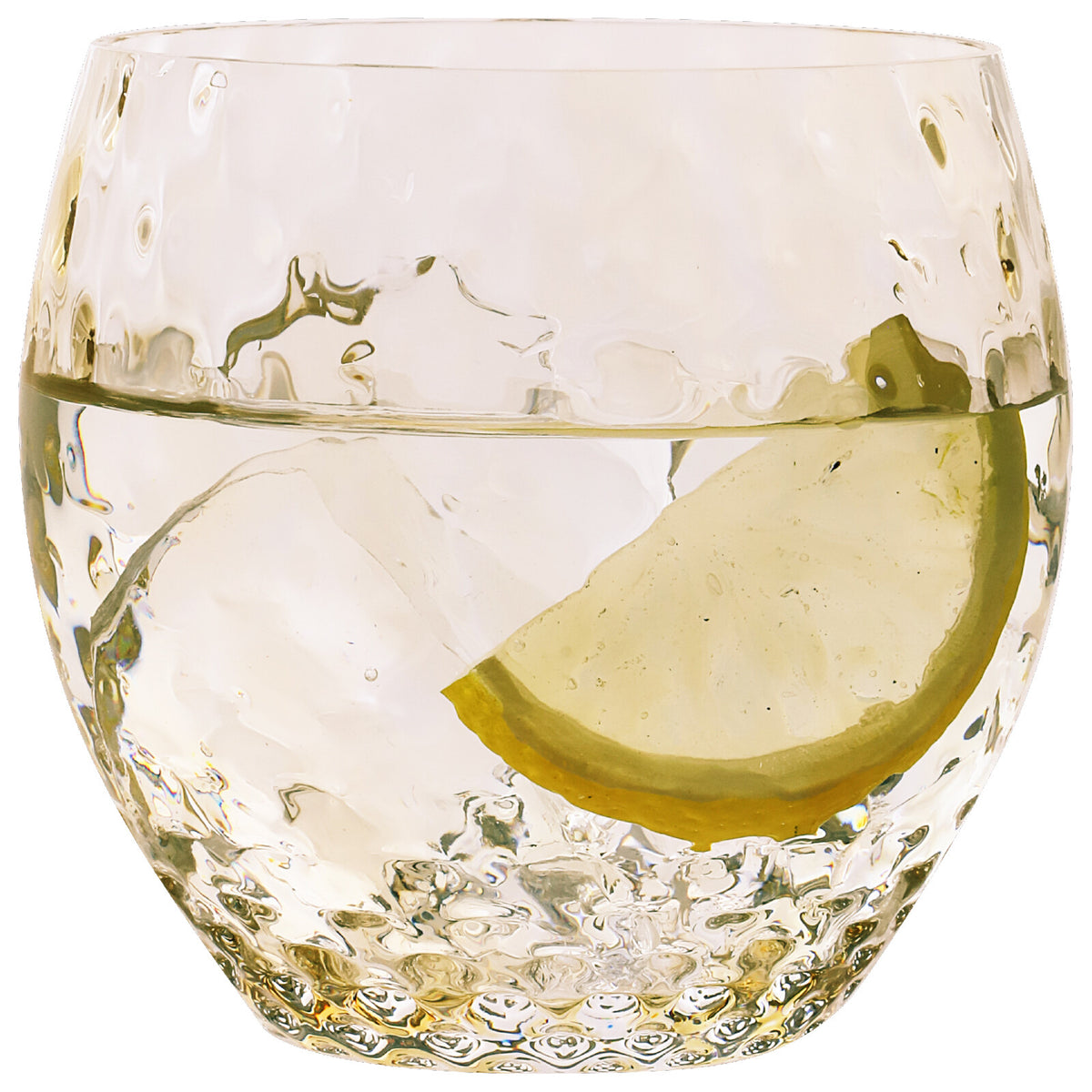 Toyo-Sasaki Glass Corrot Tumbler Mesh Amber