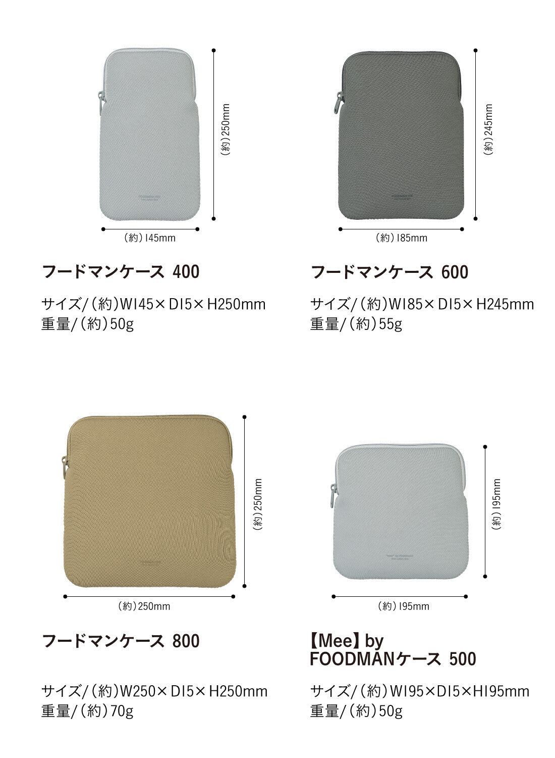 CB Japan Foodman Case 800 Insulated Lunch Bag