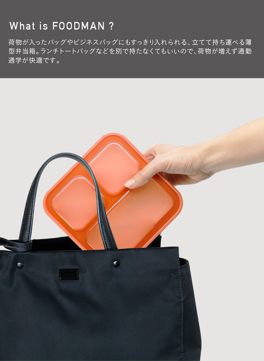 CB Japan Foodman Case 500 Insulated Lunch Bag