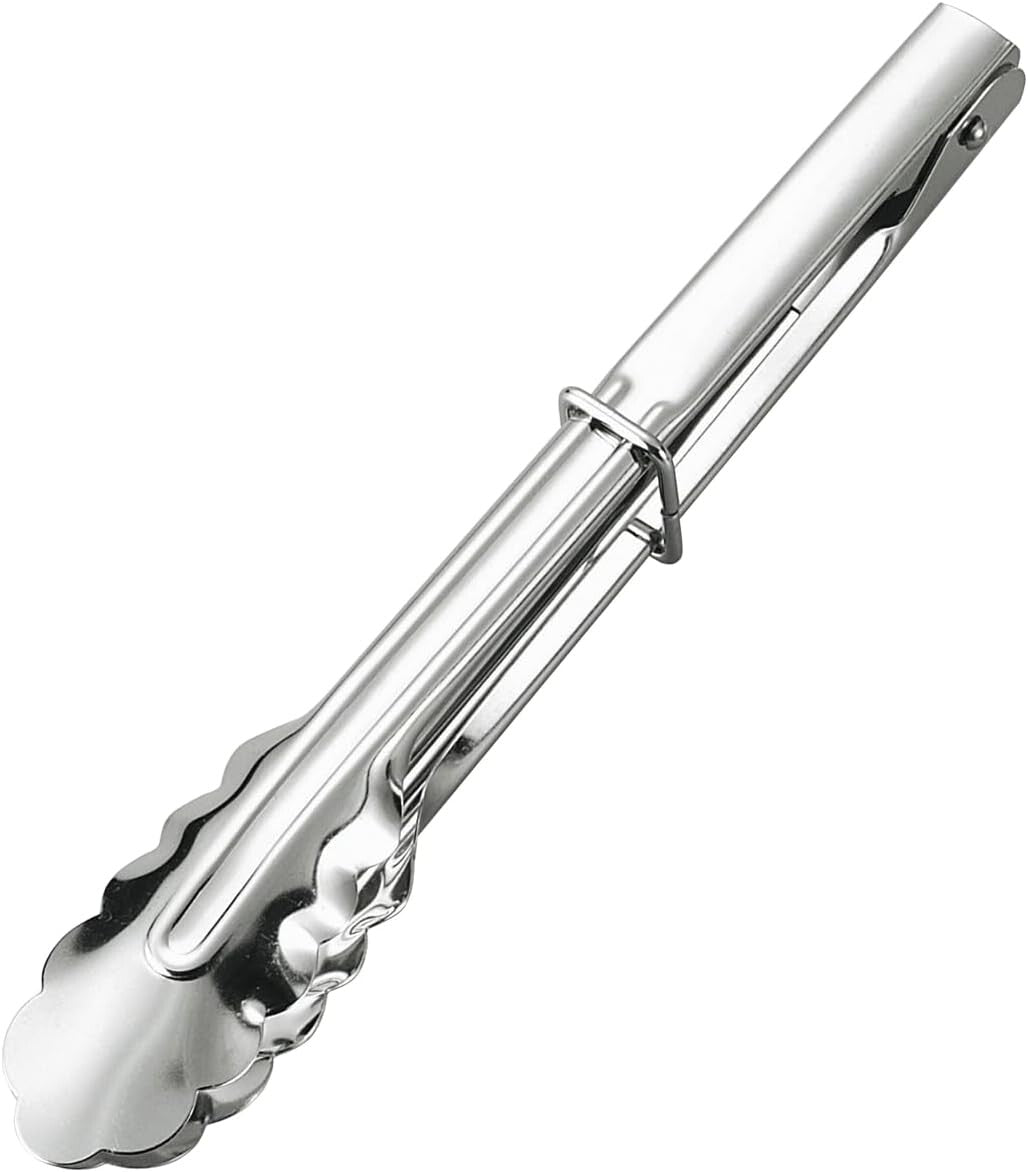 Shimomura Ajiwai Shokubo Stainless Steel Kitchen Tongs AST-233