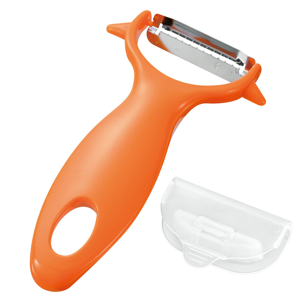 Shimomura Full Veggie Kinpira Julienne Peeler with Cover FV-667