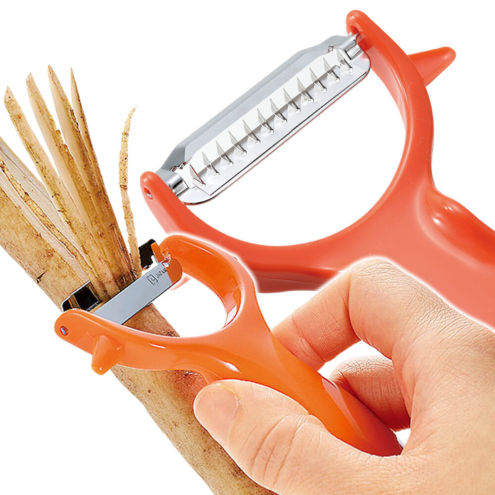 Shimomura Full Veggie Kinpira Julienne Peeler with Cover FV-667