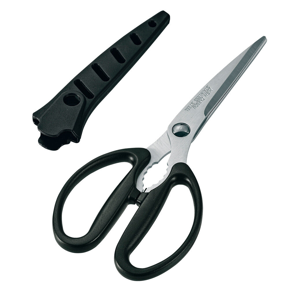 Shimomura Sakurayui Kitchen Scissors with Sheath SKU-401