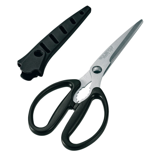Shimomura Sakurayui Kitchen Scissors with Sheath SKU-401