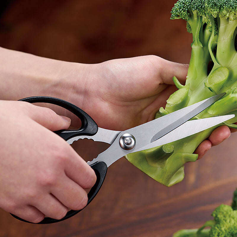 Shimomura Sakurayui Kitchen Scissors with Sheath SKU-401