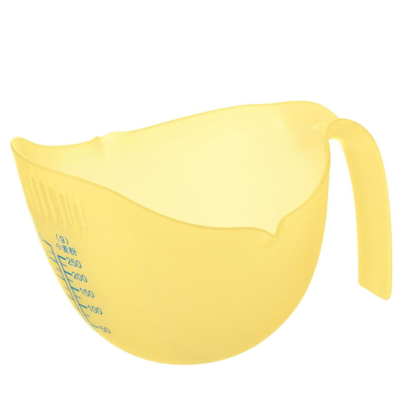 Shimomura Kotokoto Heat-Resistant Measuring Bowl with Strainer CO-604
