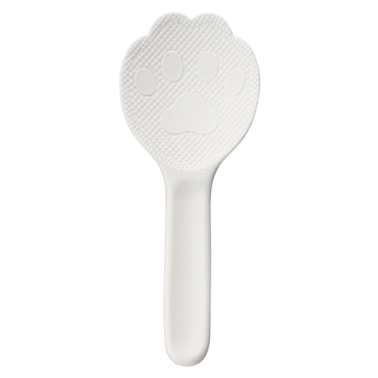 Akebono Cat Rice Paddle White CH-2043