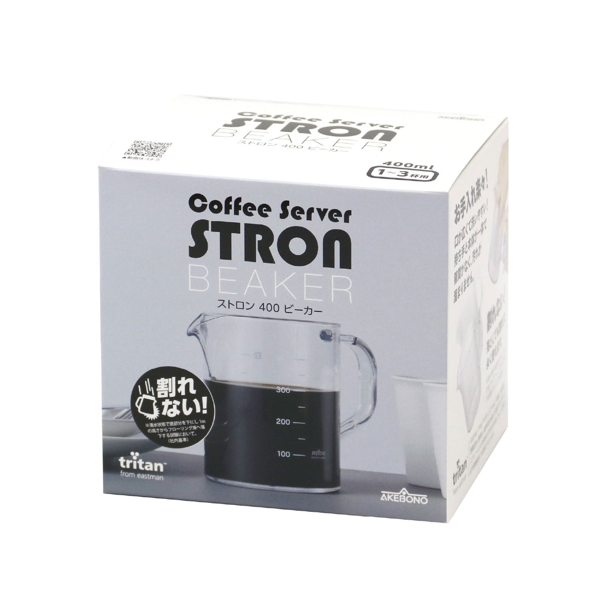 Akebono Stron Coffee Server Beaker 400 copolyester TW-3765