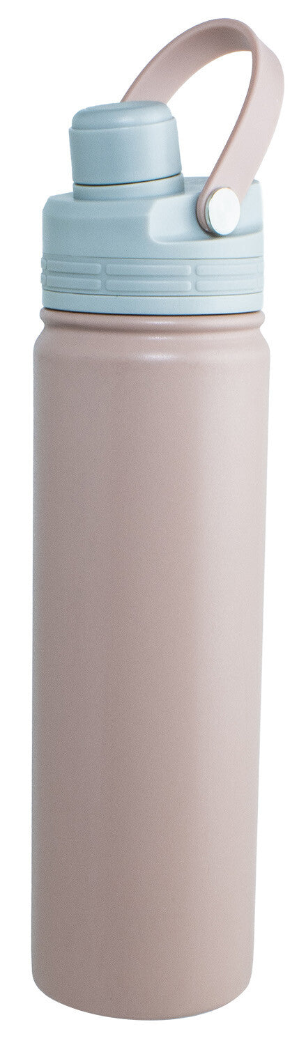 Living Maglid Straw Bottle Pink 700ml
