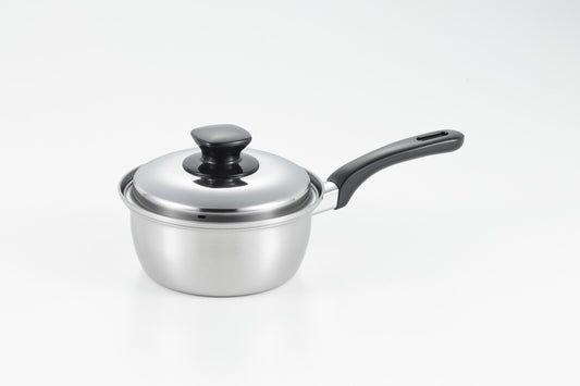 Yoshikawa Modify Single Handle Pot 16cm Stainless Steel SJ4083