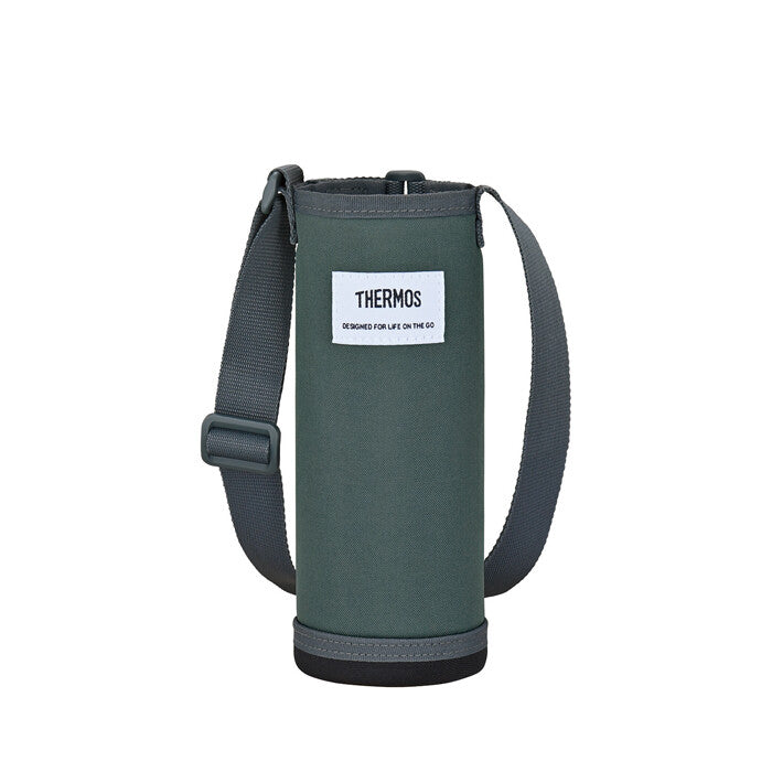 Thermos Water Bottle Carrying Pouch Gray APO-600