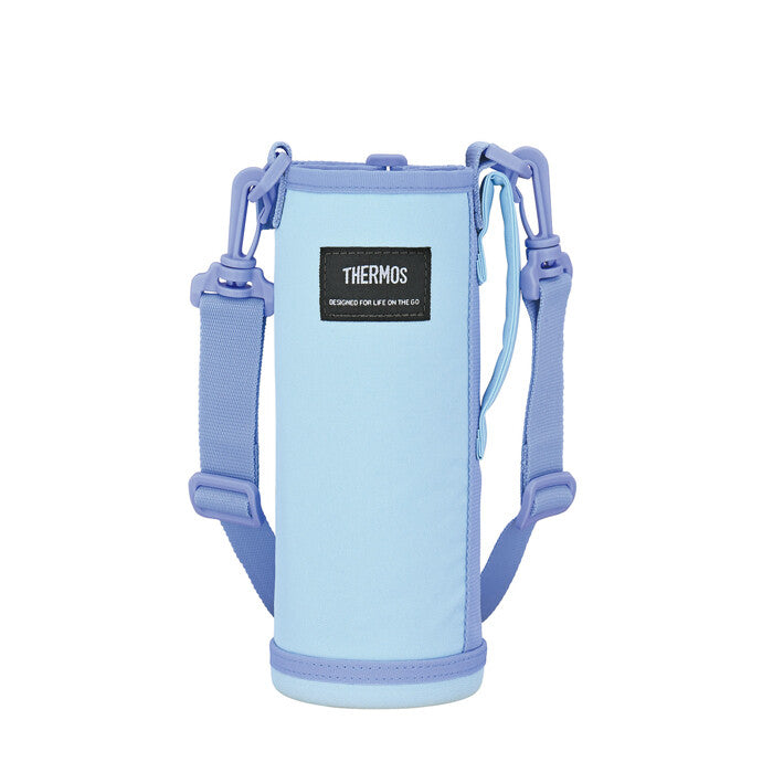 Thermos Water Bottle Carrying Pouch Light Blue APO-750