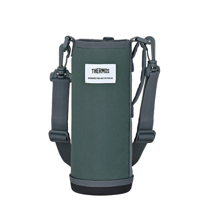 Thermos Water Bottle Carrying Pouch Gray APO-1000