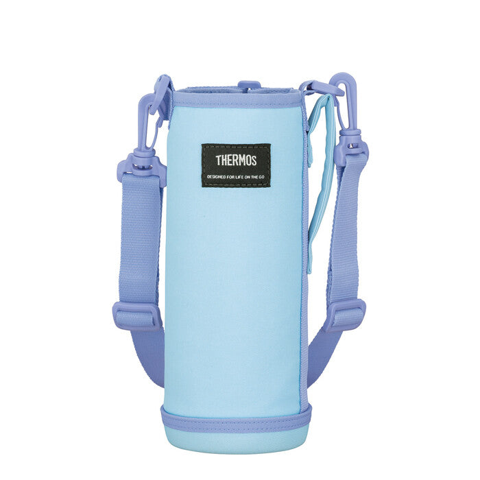 Thermos Water Bottle Carrying Pouch Light Blue APO-1000