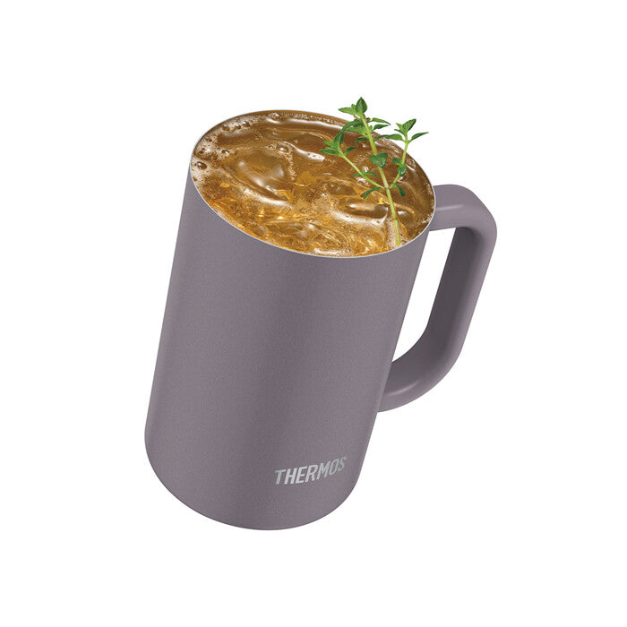 Thermos Vacuum Insulated Beer Mug 600ml Gray JDK-602C