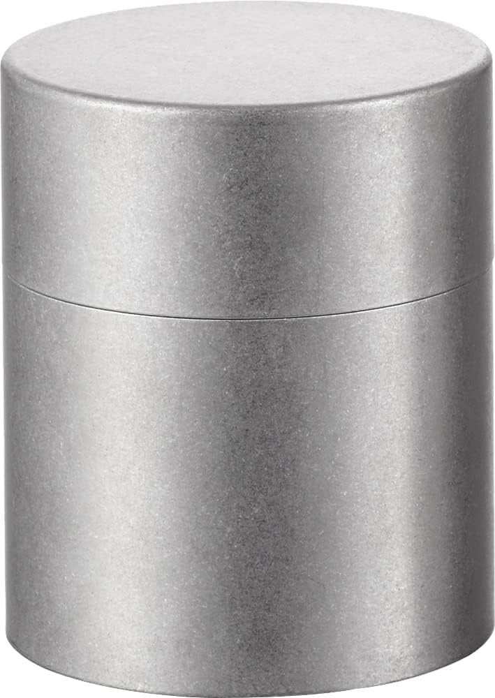 Miyazaki Seisakusho Chazutsu Tea Caddy Sand-Textured Small CHA-7