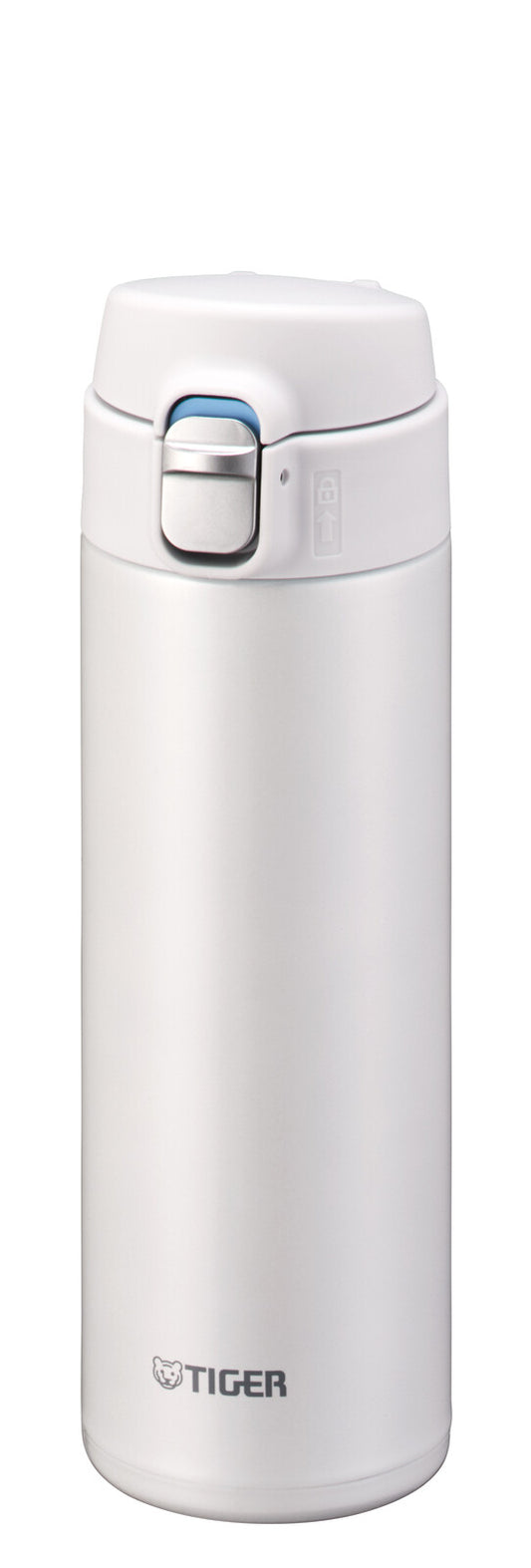 Tiger Vacuum Insulated Water Bottle 0.48L Pearl White MMJ-S048WJ