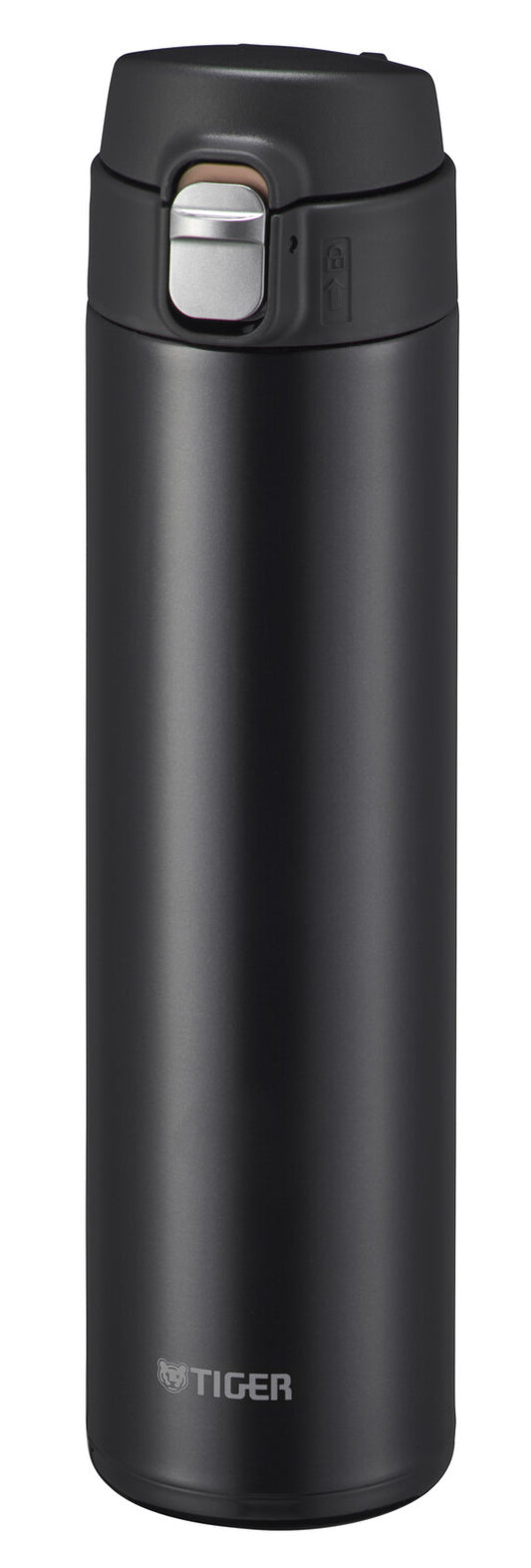 Tiger Vacuum Insulated Water Bottle 0.6L Pearl Black MMJ-S060KJ