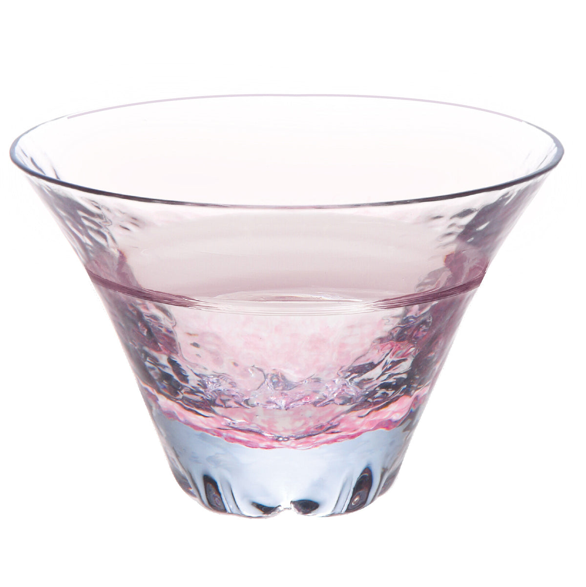 Toyo-Sasaki Glass Shofuku Fujimi Sakura Sake Cup