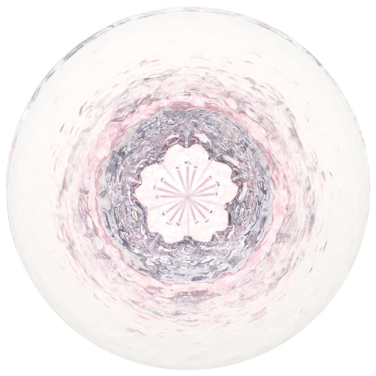 Toyo-Sasaki Glass Shofuku Fujimi Sakura Sake Cup