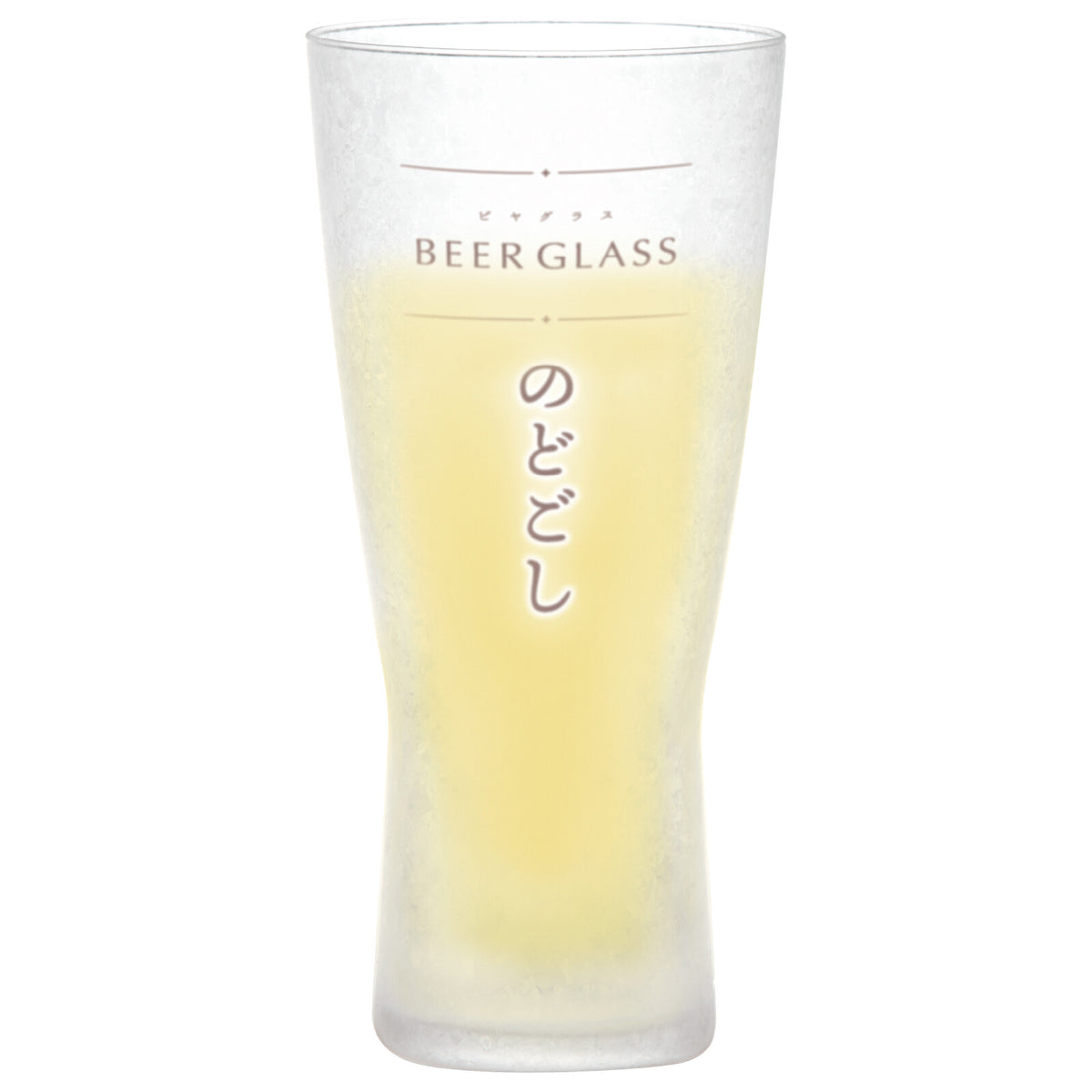 Toyo-Sasaki Glass Beer Glass, Smooth Finish, 410ml