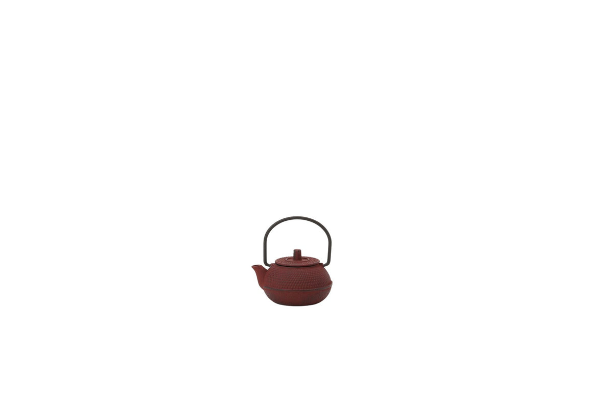 Ishigaki RIN-NE Miniature Cast Iron Kettle Arare 60ml Malachite Green 4640