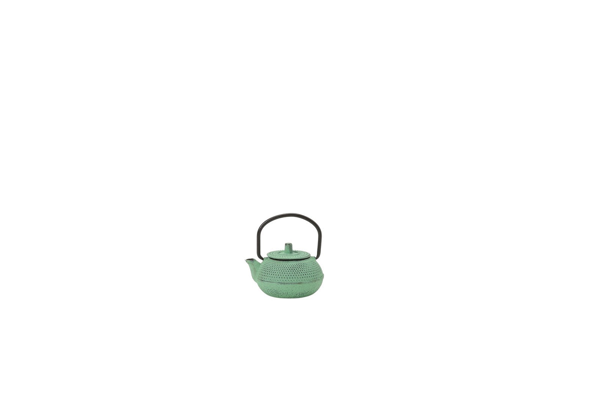 Ishigaki RIN-NE Miniature Cast Iron Kettle Arare 60ml Black 4641