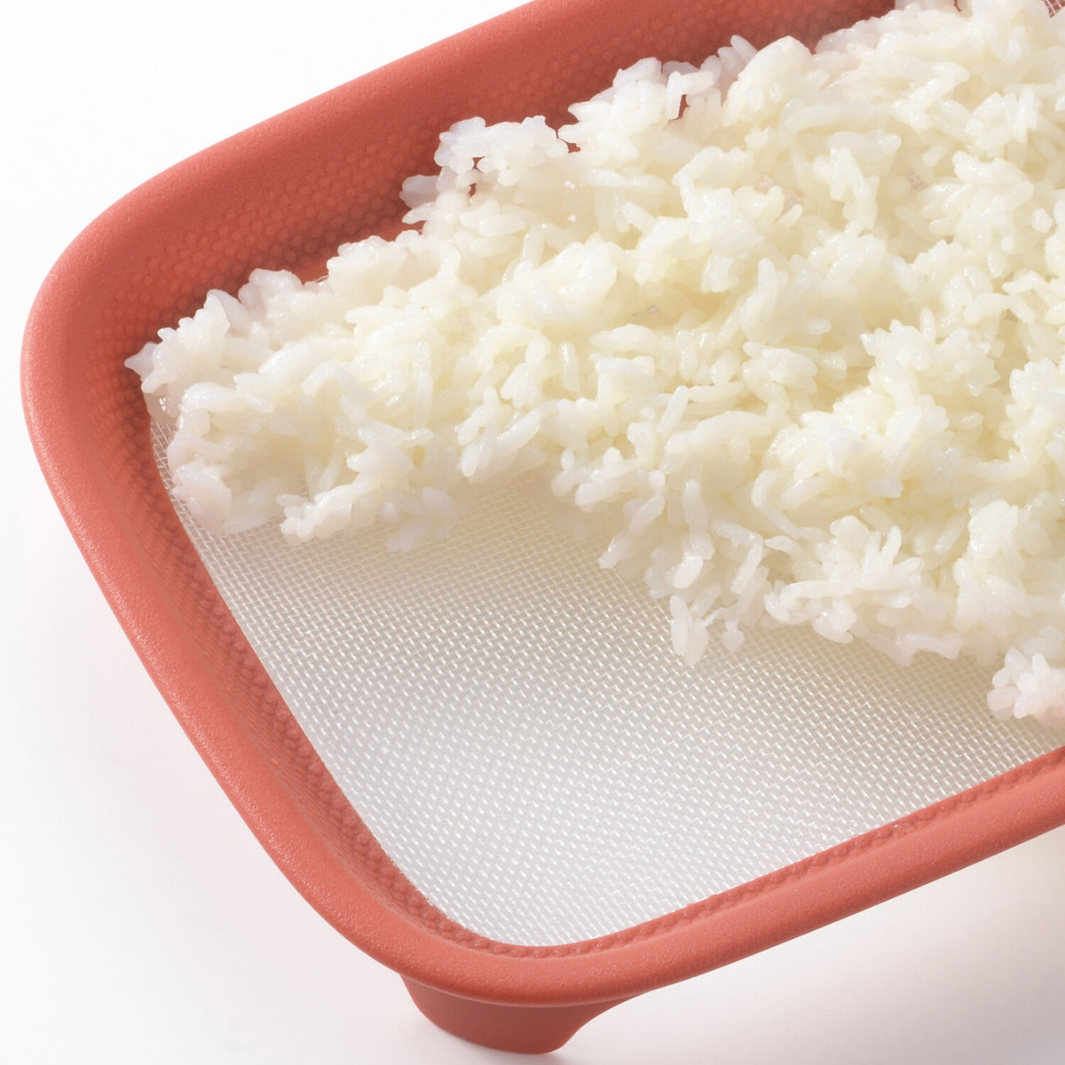 Akebono Rice Cooling Tray Red CH-2135