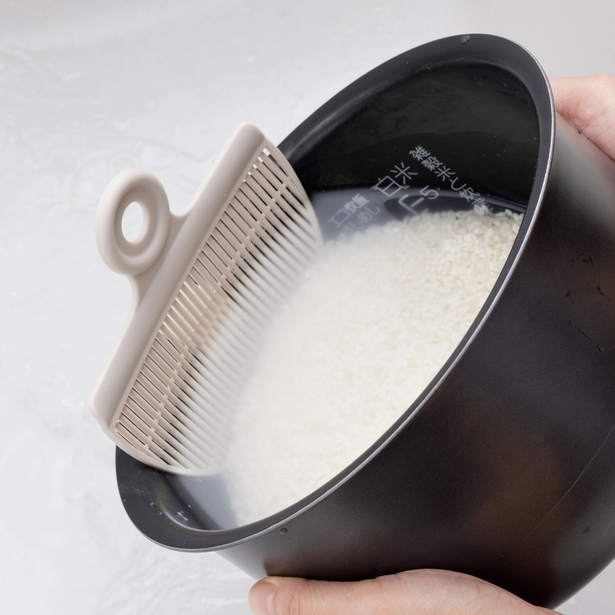 Akebono Pot Clip for Boiling Noodles Gray CH-2138