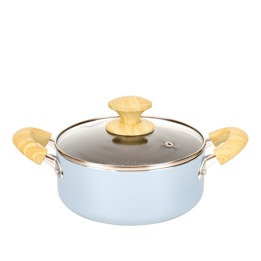 Wahei Freiz Cherore IH Milk Pan 16cm Blue Gray RB-3880