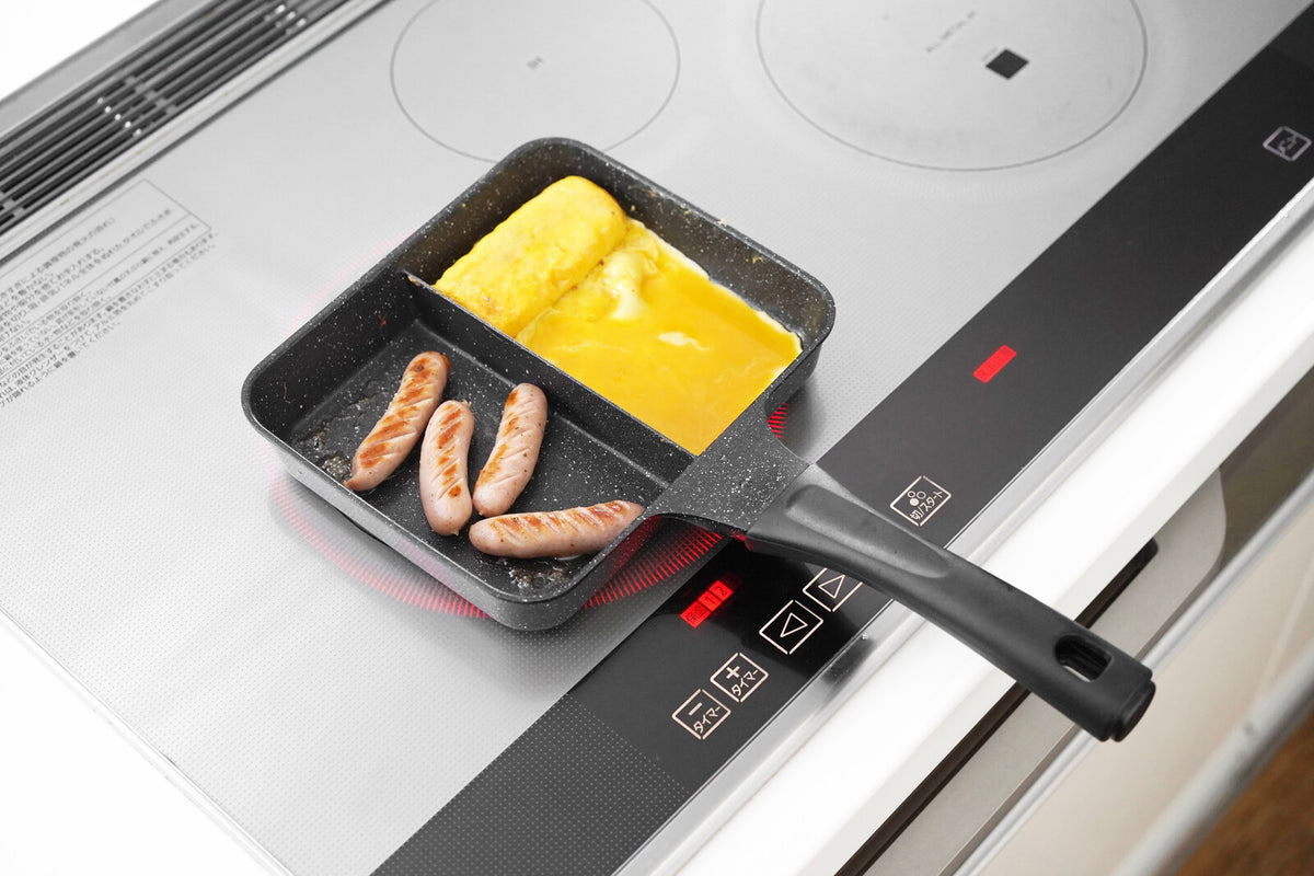 Wahei Freiz Lanchini 2-Compartment Frying Pan RB-3893