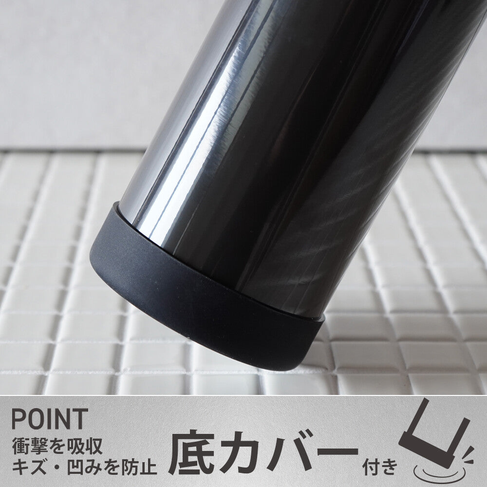 Wahei Freiz Foltec One-Touch Cap Thirsty Mug Bottle 800ml Black RH-1828