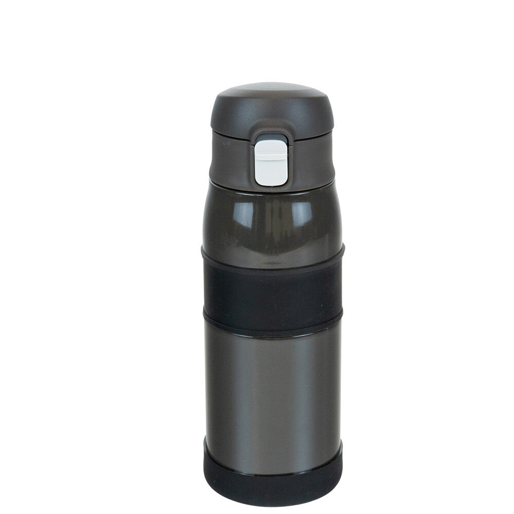 Wahei Freiz Foltec One-Touch Cap Thirsty Mug Bottle 800ml Black RH-1828