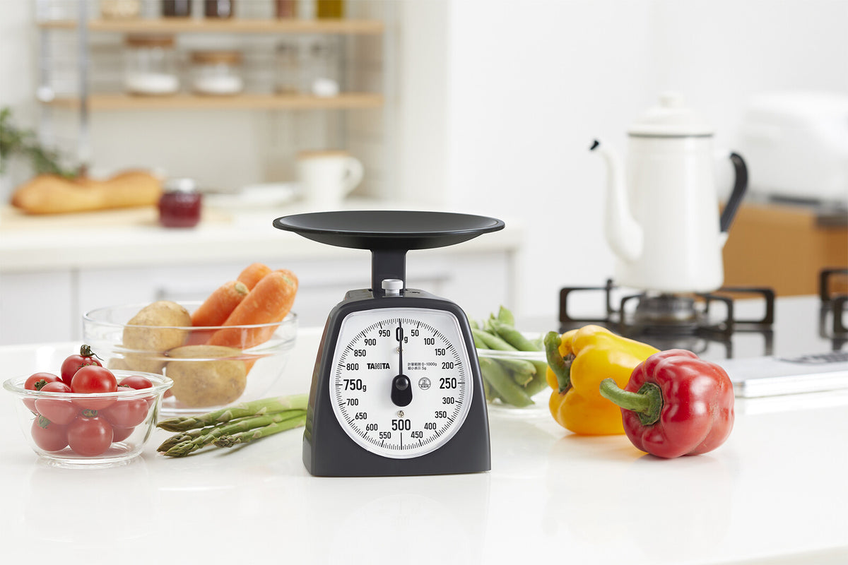 Tanita Analog Kitchen Scale 1kg Dark Gray KA441GY