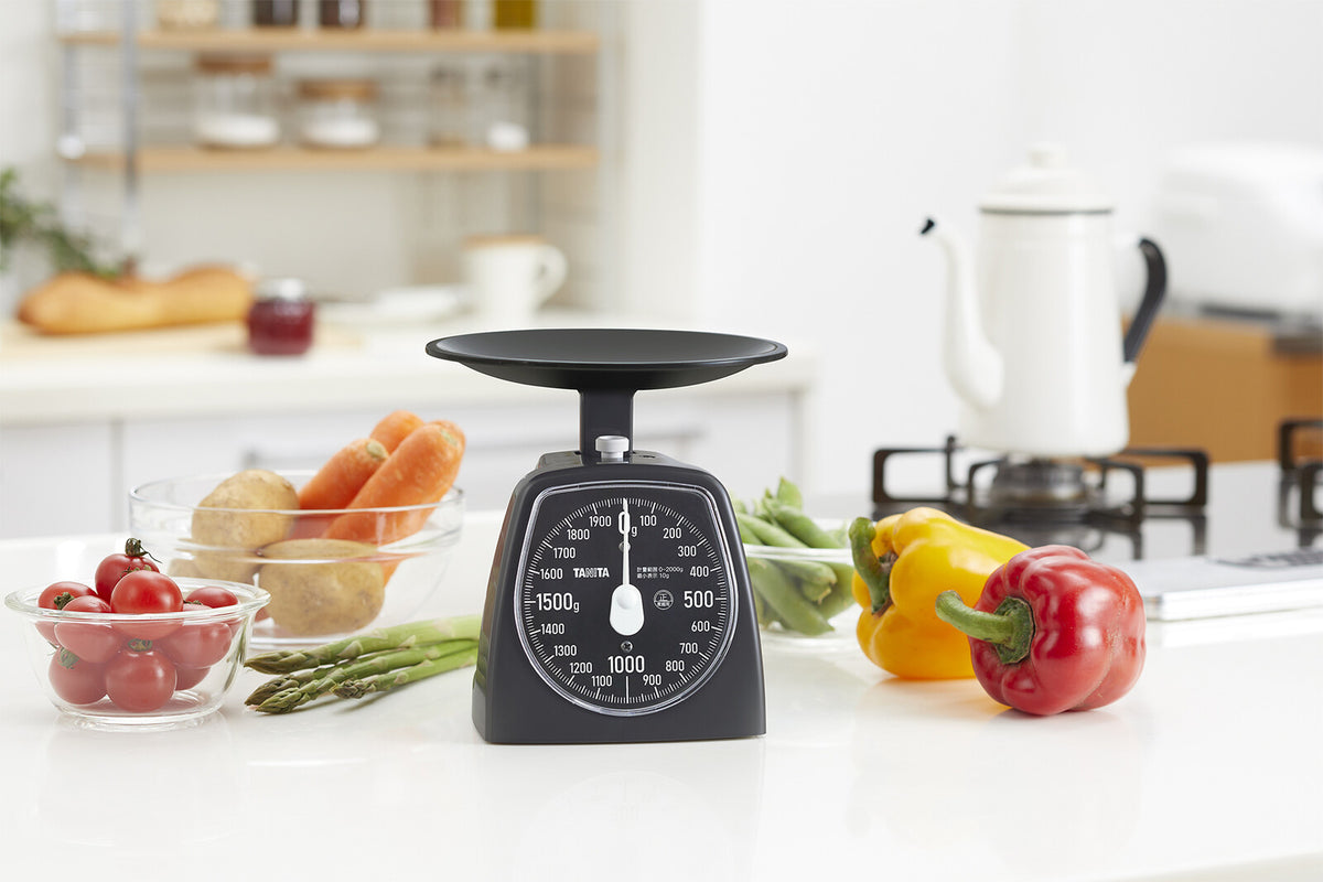 Tanita Analog Cooking Scale 2kg Dark Gray KA442GY