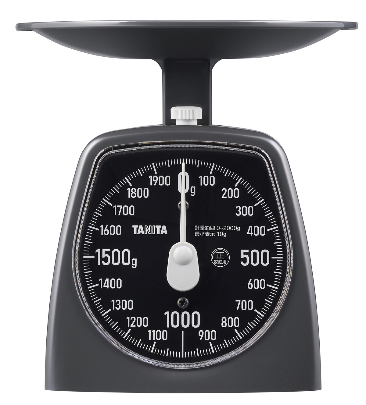 Tanita Analog Cooking Scale 2kg Dark Gray KA442GY