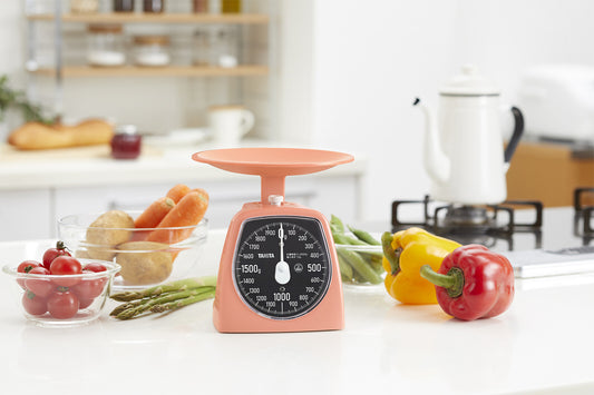 Tanita Analog Kitchen Scale 2kg Coral Pink KA442PK