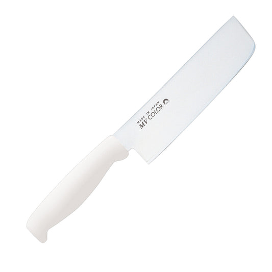 Fuji Cutlery MV Color Nakiri Vegetable Knife White 165mm CR-0310WH