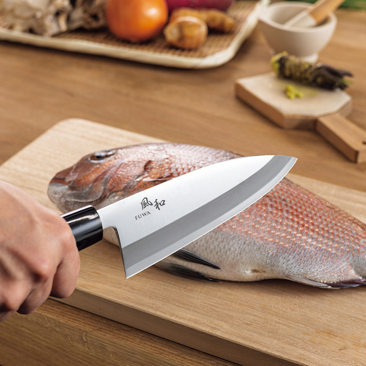 Fuji Cutlery Fuwa Deba Knife 165mm FC-0240