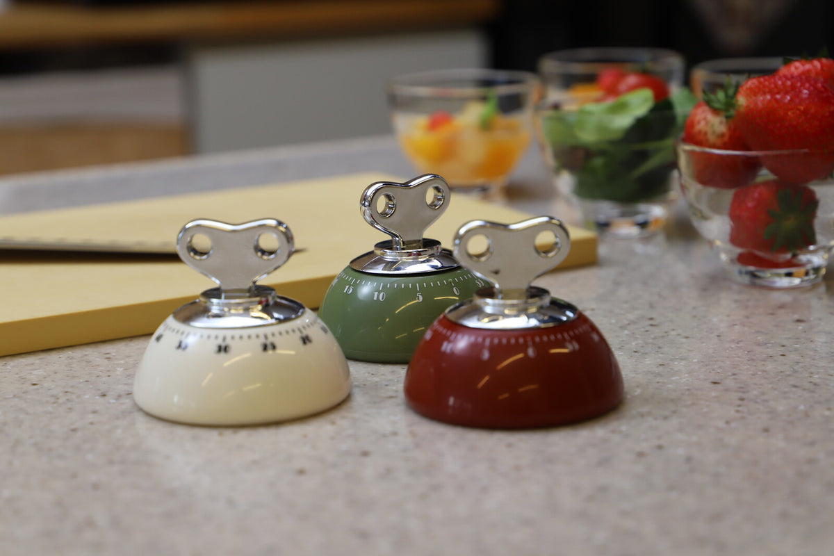 Ito Hiro Retro Kitchen Timer Red HRS-4196