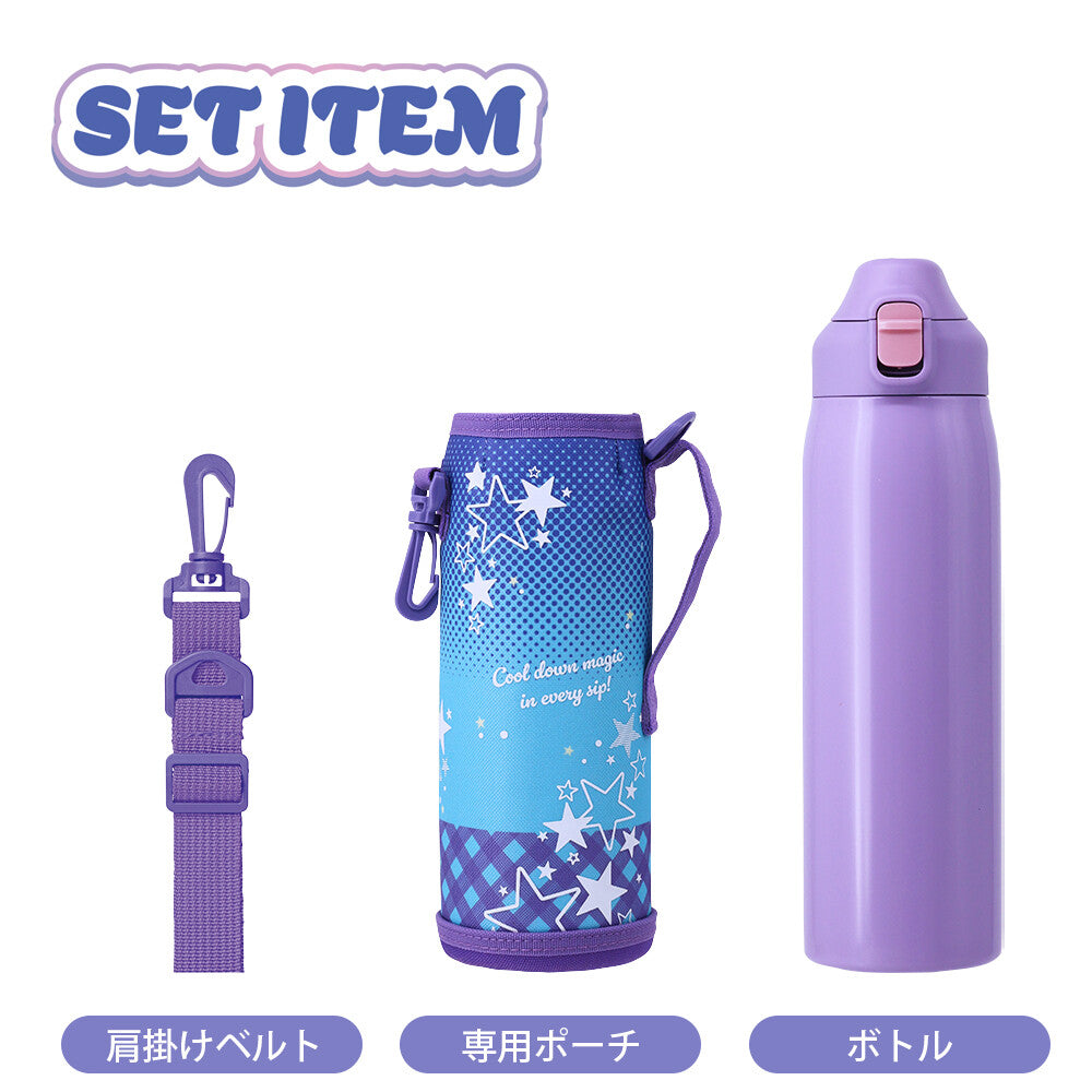 Wahei Freiz Foltec One-Touch Cap Direct Bottle 0.6L Star RH-1838