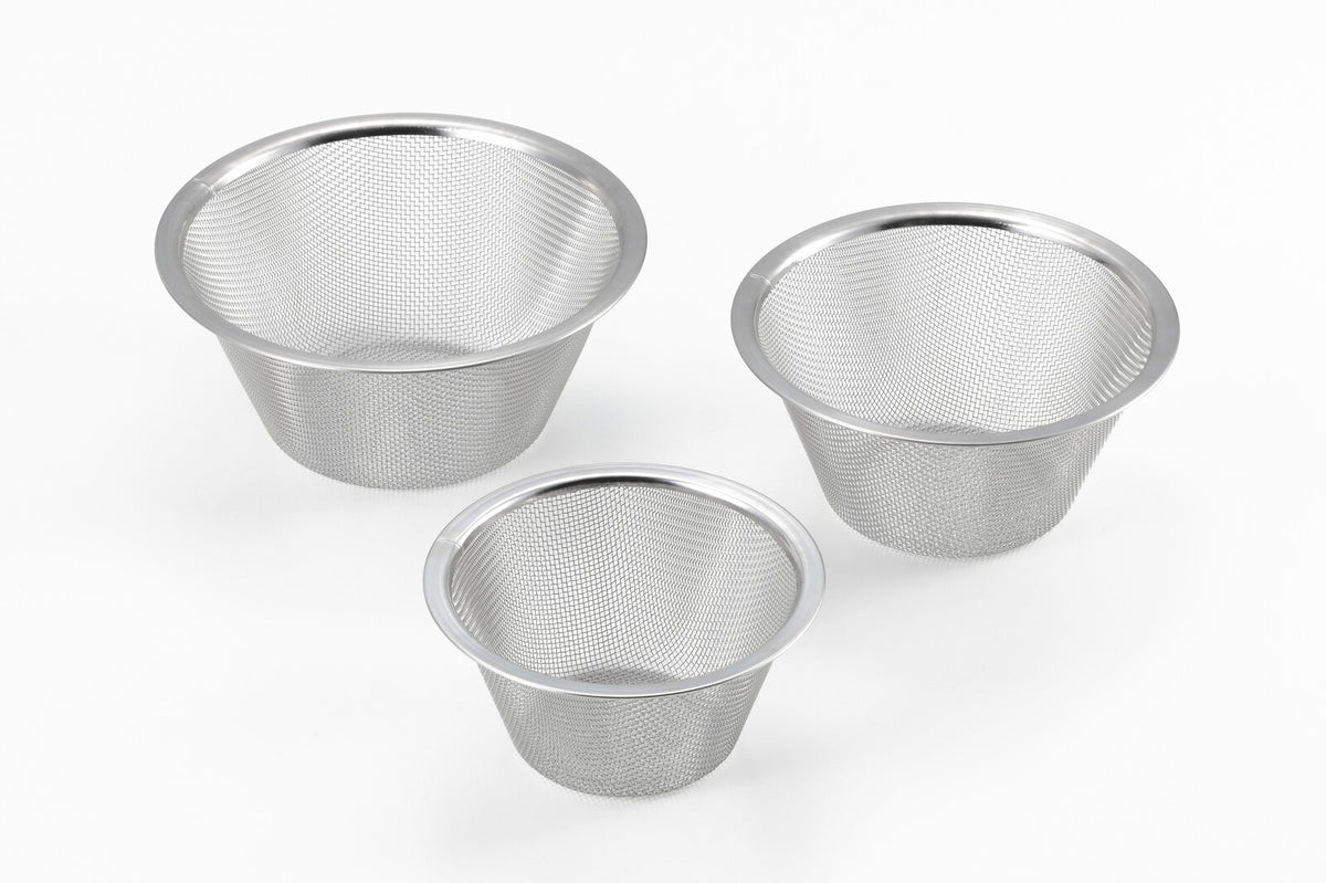 Yoshikawa Suiro Stainless Steel Flat Rim Colander Medium YJ4058