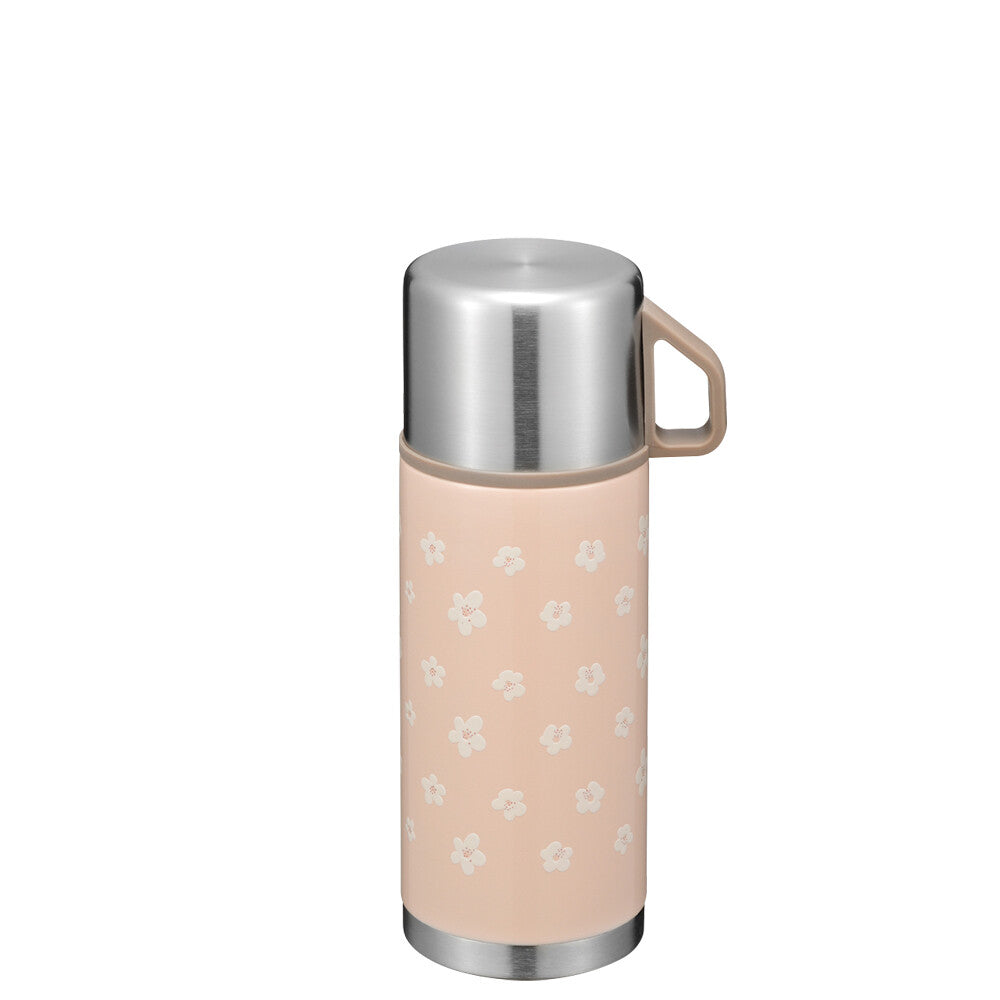 Wahei Freiz Retoru Bottle with Cup 350ml Sakura RH-1844
