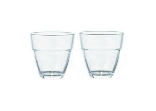 Hario Heat Resistant Stacking Glasses Set of 2 HSG-1624