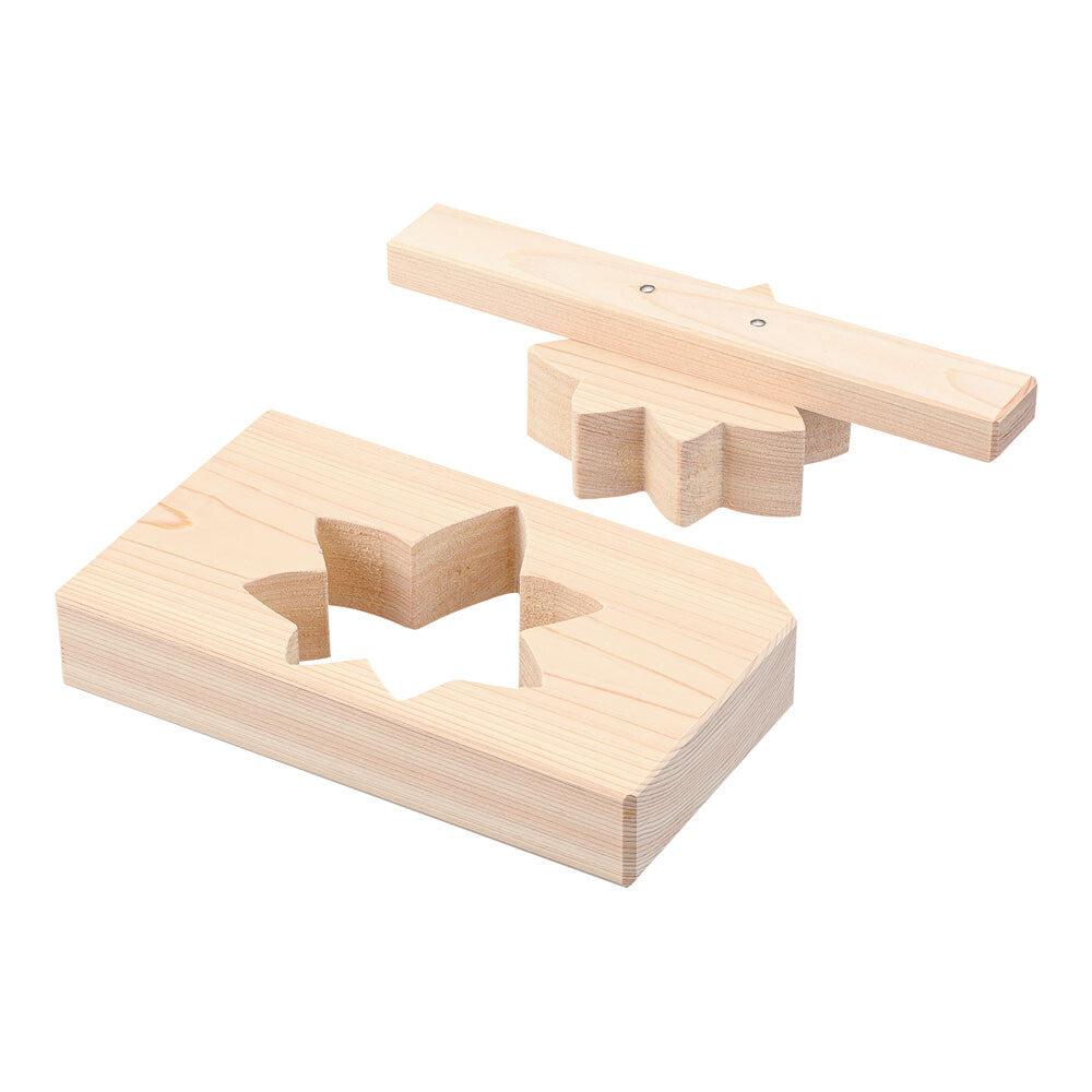 Yamako Hinoki Wood Rice Shaper