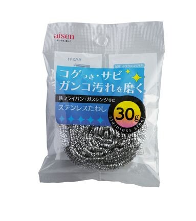Aisen Stainless Steel Scourer 30g KA241