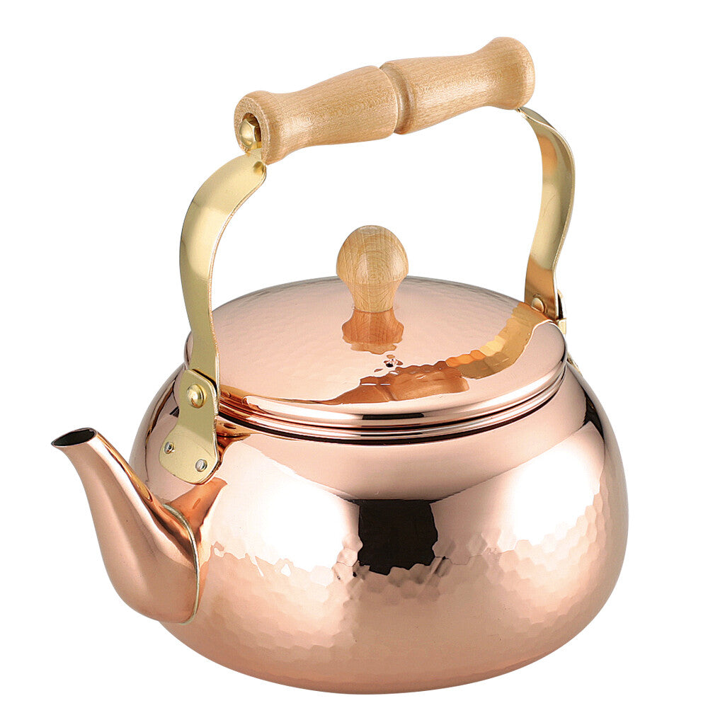 Asahi Pure Copper Milk Pan with Lid CNE309