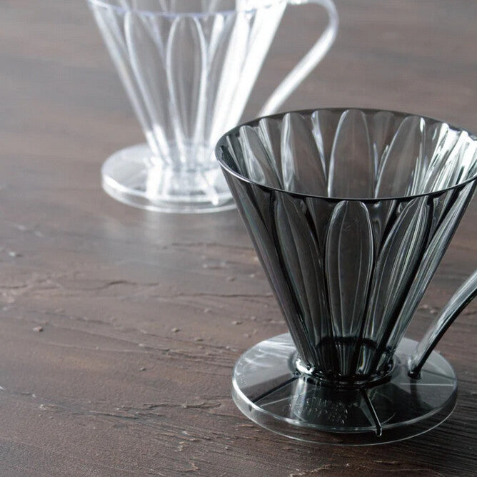 CAFEC Flower Dripper Deep 45 Pour Over Coffee Cone for 3 to 7 Cups FDD-45